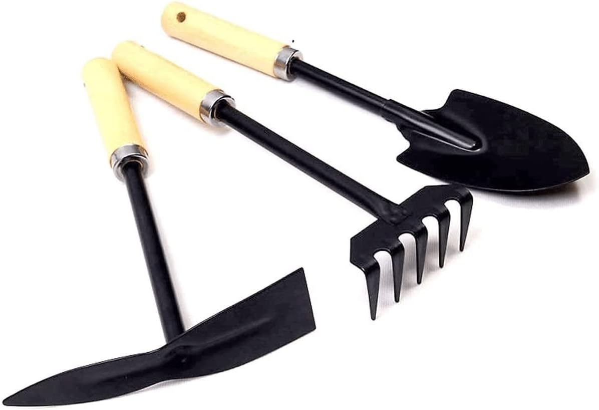 Gardening Tools Set Gift - Mini Pá e Conjunto de Três