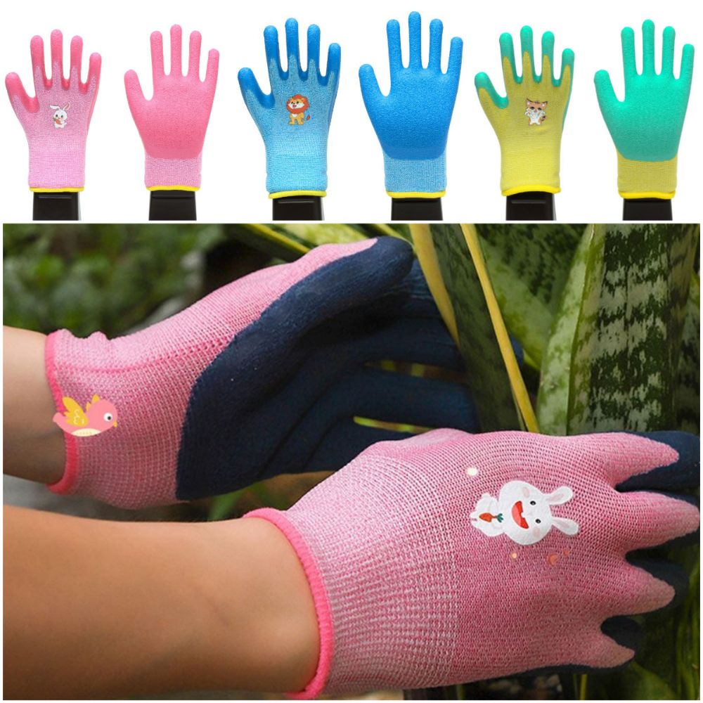 Gardening Tools Cartoon - Ferramenta luvas de trabalho multiuso 13