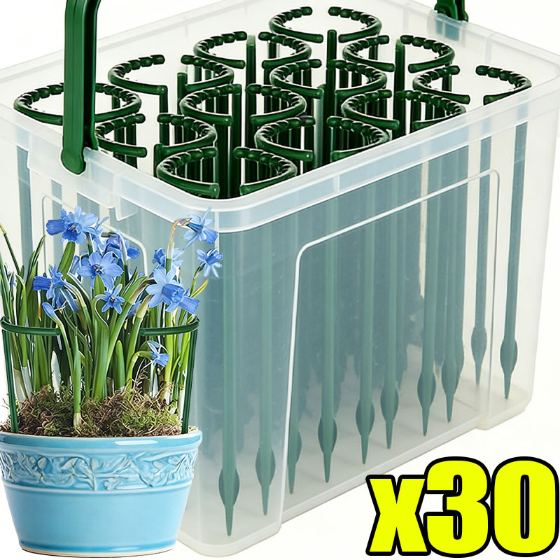 Gardening Tools Range - 30-1 Peças Suporte de Plástico Semicircular
