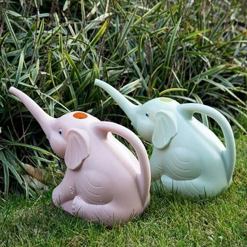 Gardening Tools For Seniors - Bonito plástico elefante forma rega pote