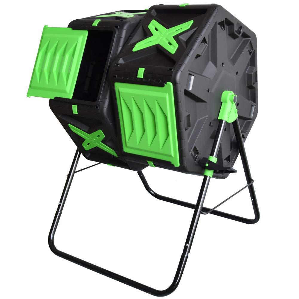 Compost Bin - Composteira Rotativa de Plástico de Alta