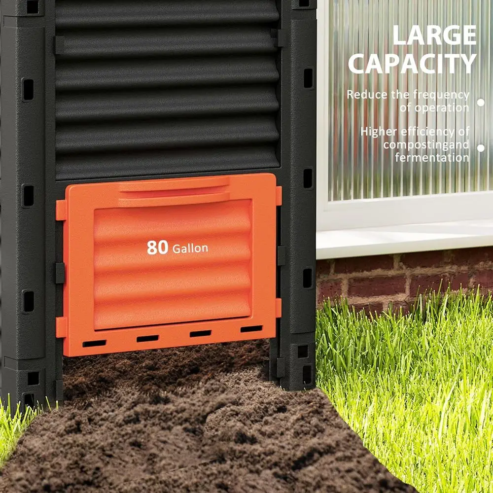 Composteira Grande de 80 Galõe - Compost Bin avaliação e preço