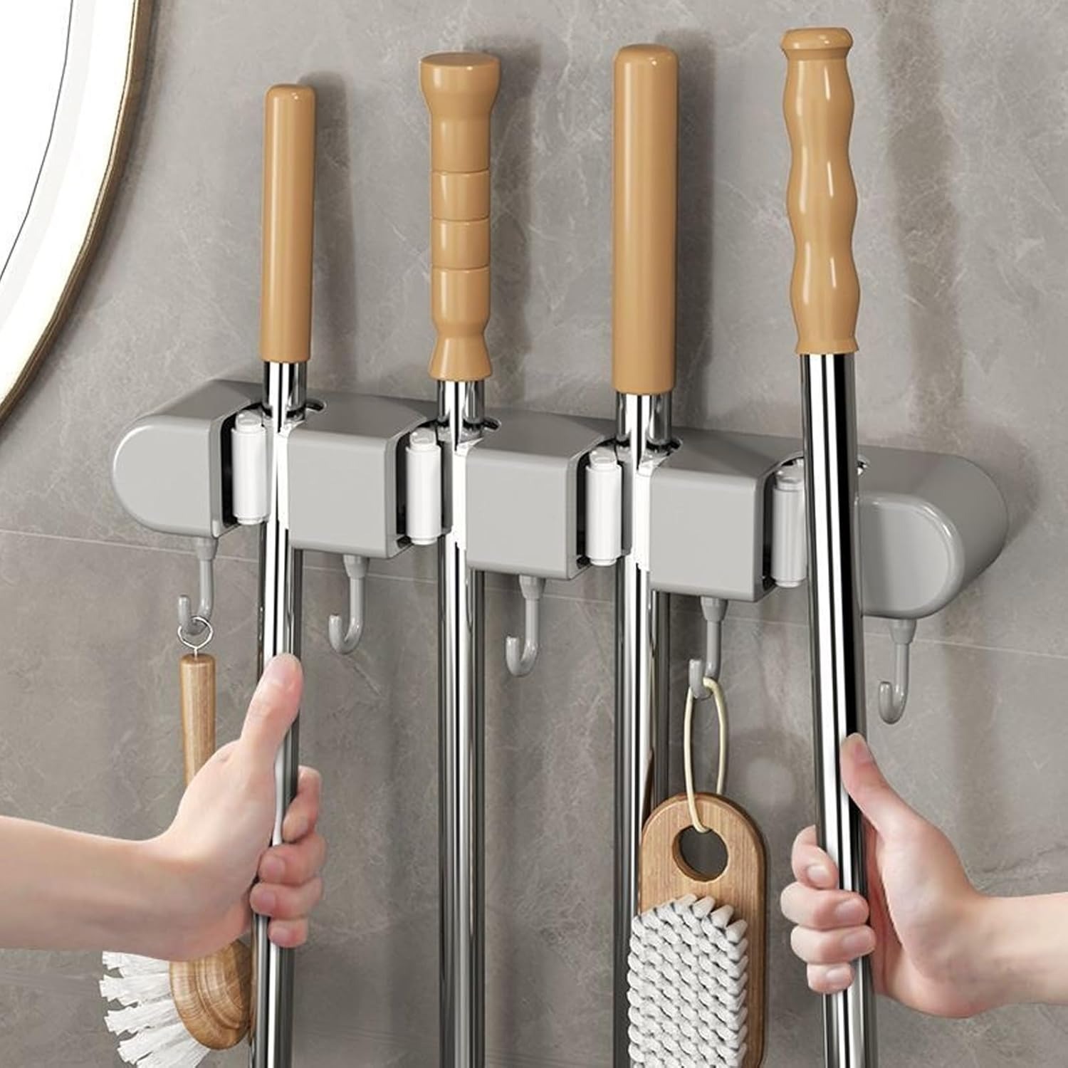 Suporte de Parede para Vassour - Gardening Tools Range avaliação e preço
