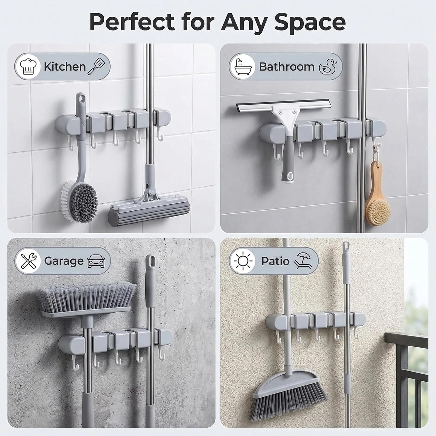 Suporte de Parede para Vassour - Gardening Tools Range avaliação e preço