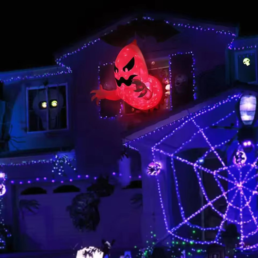Fantasma Inflável de Halloween - Gardening Tools Cartoon avaliação e preço