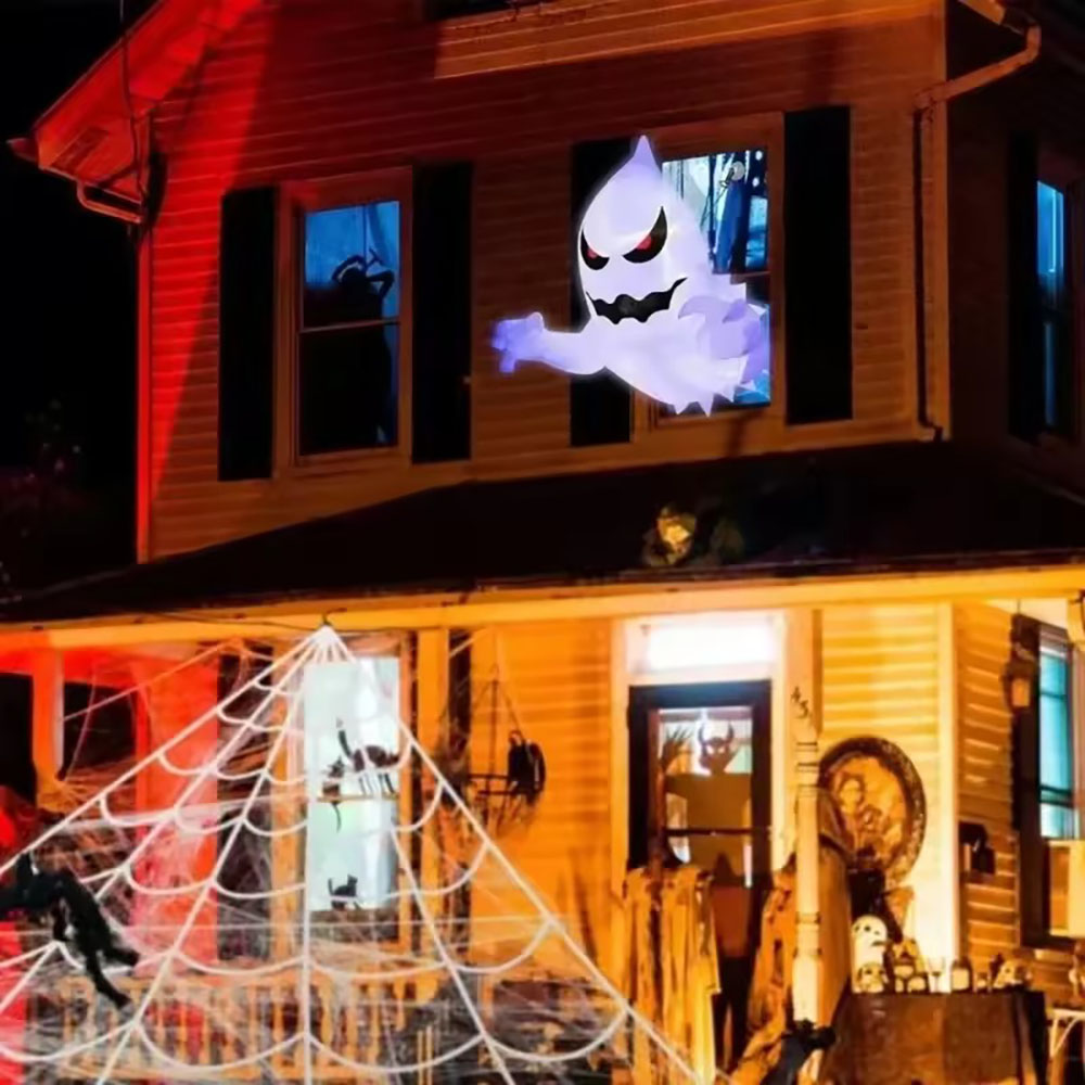 Fantasma Inflável de Halloween - Gardening Tools Cartoon avaliação e preço