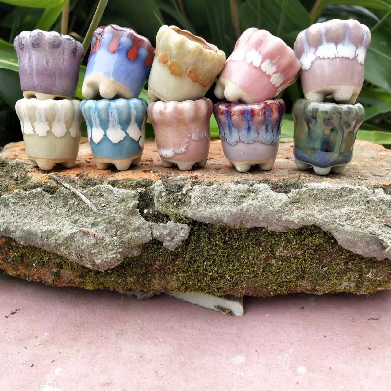 Mini vaso de cerâmica, Vaso do - Gardening Tools Wholesale avaliação e preço