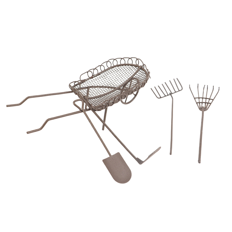 1/12 casa de bonecas simulação - Gardening Tools Bundle avaliação e preço