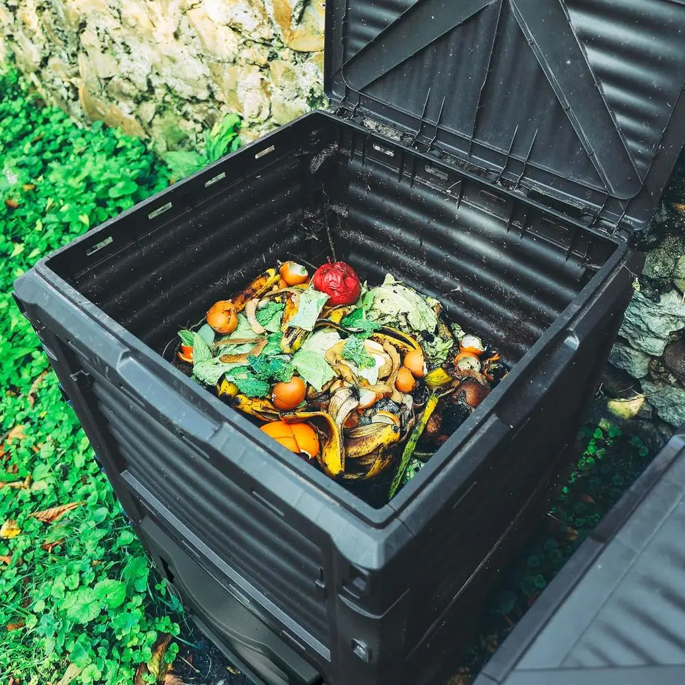 Composteira Grande de 80 Galõe - Compost Bin avaliação e preço