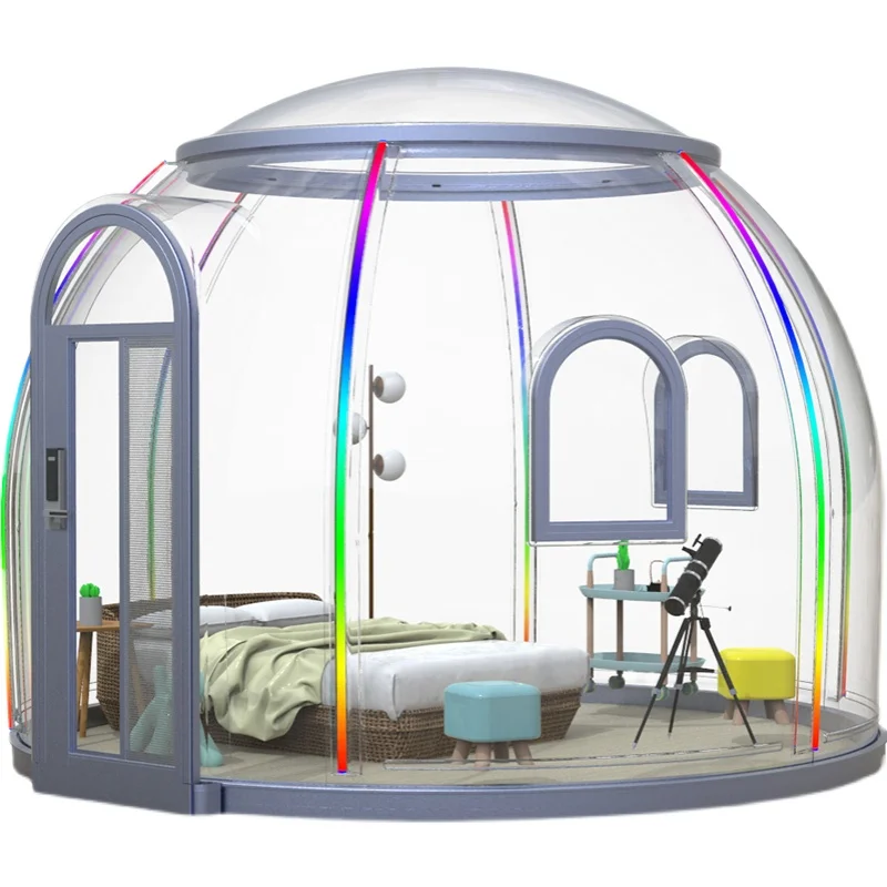 Casa bolha ao ar livre, quarto - Gardening Tools B&M avaliação e preço