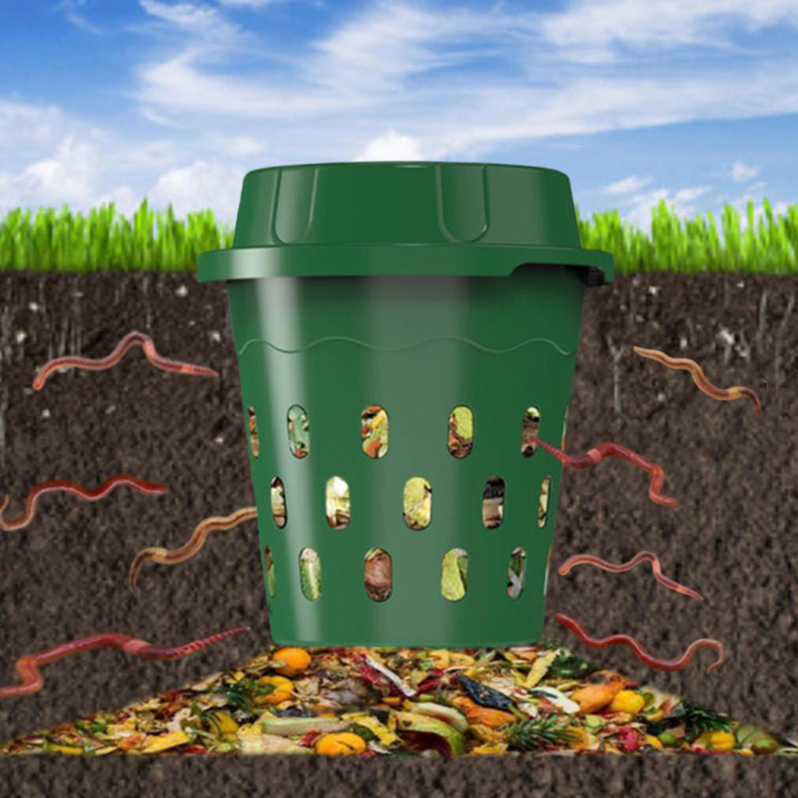Compostor de minhocas enterrad - Compost Bin avaliação e preço