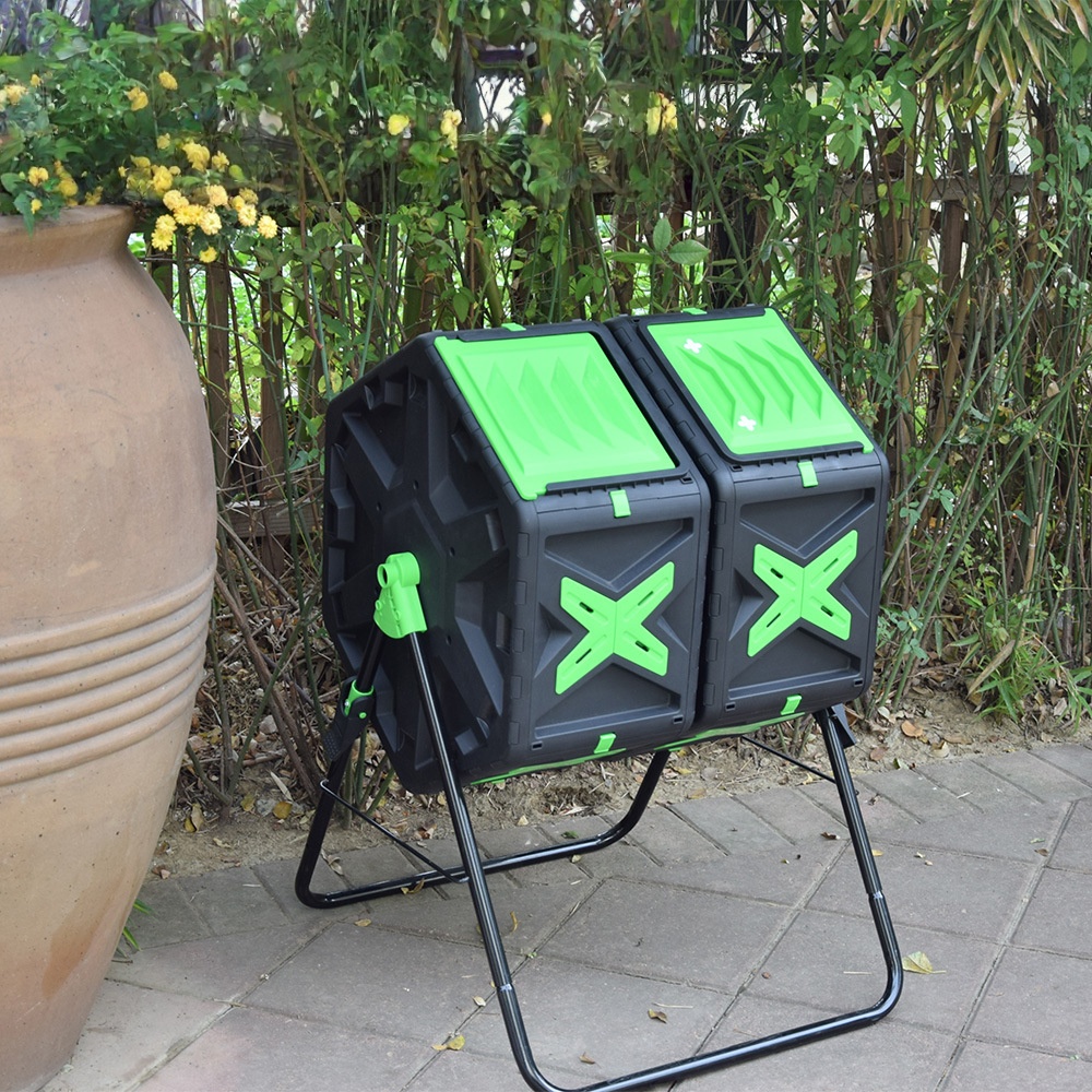 Composteira Rotativa de Plásti - Compost Bin avaliação e preço